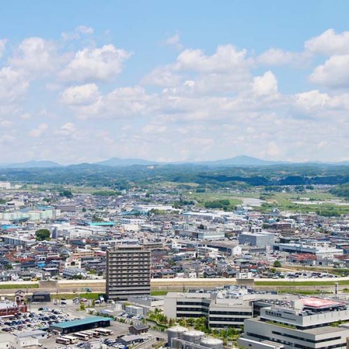 エックスリペアイオンタウン郡山店のある地域の風景の写真