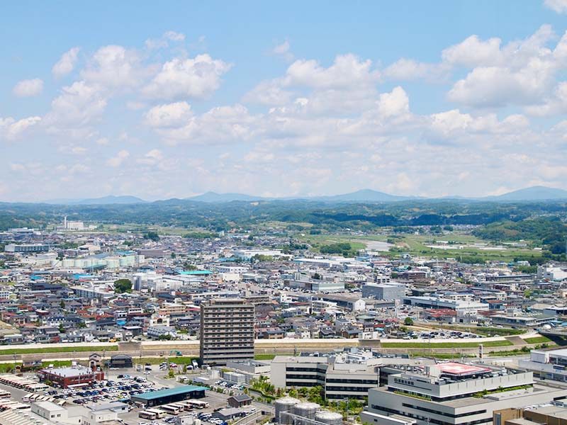 エックスリペアイオンタウン郡山店のある地域の風景の写真